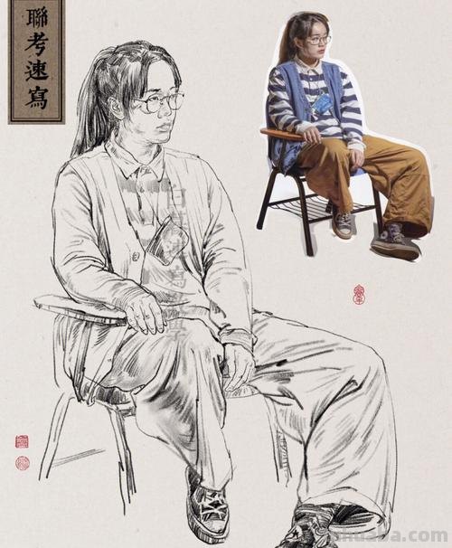 速写国美风 国美的素描和速写是什么风格啊？