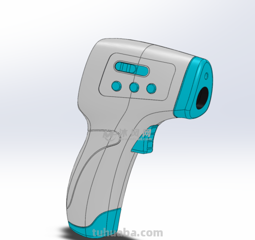 体温枪速写 solidworks体温枪建模？