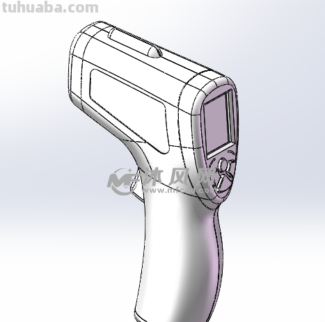体温枪速写 solidworks体温枪建模？