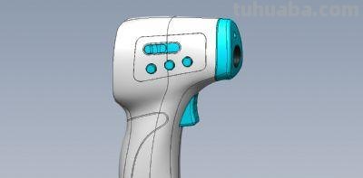 体温枪速写 solidworks体温枪建模？