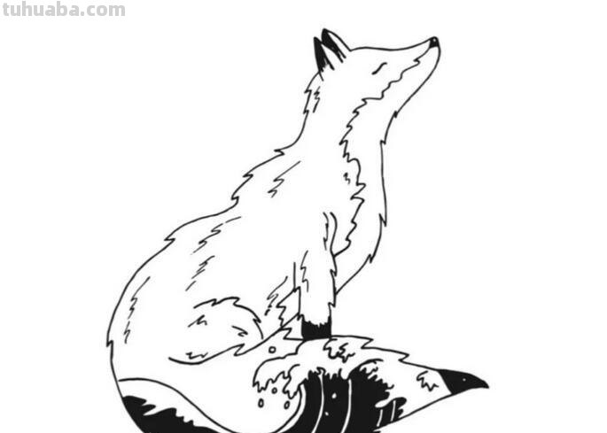 每天学一幅简笔画-非常逼真的针管笔小动物简笔画