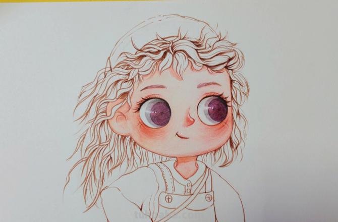 简单彩铅小插图怎么画 简单彩铅画?