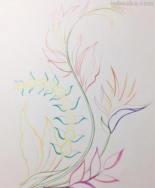 简单彩铅小插图怎么画 简单彩铅画？