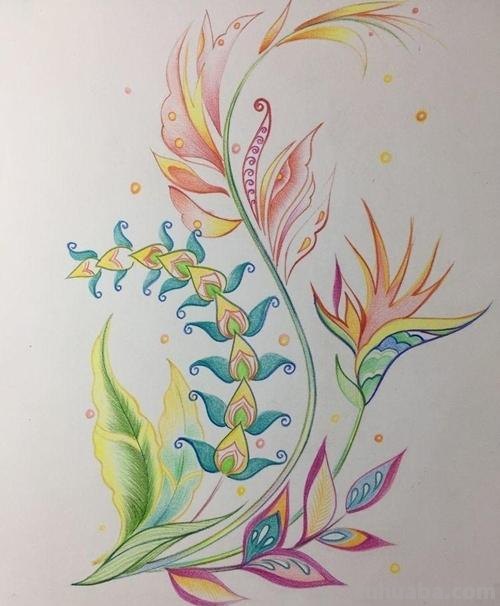 简单彩铅小插图怎么画 简单彩铅画？