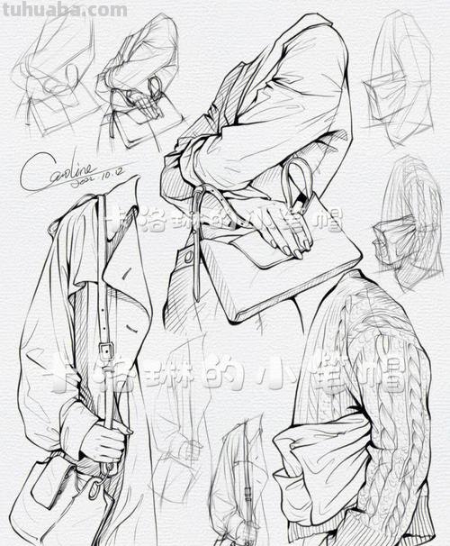 速写人物衣服褶皱画法 速写人物衣服褶皱画法教案