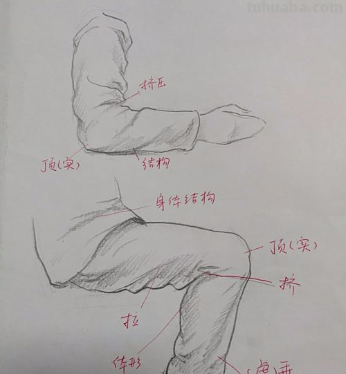 速写褶皱怎么画速写褶皱衣纹万能公式速写入门先画什么