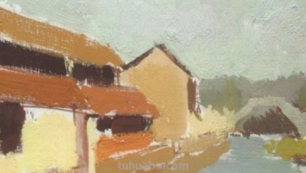 色彩风景怎么画