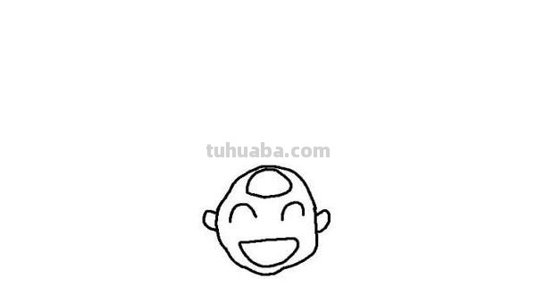 一家人的简笔画怎么画 少儿简笔画之全家福？