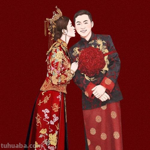 中式新娘服怎么画 中式新娘服怎么画好看