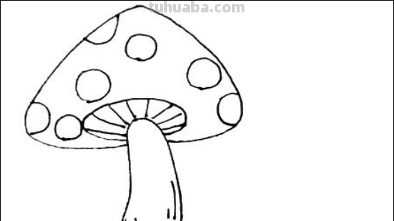简笔画蘑菇怎么画