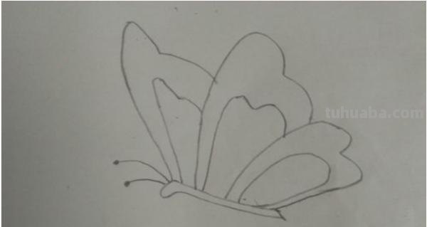 彩铅玫瑰与蝴蝶怎么画 儿童彩铅画教程入门零基础？