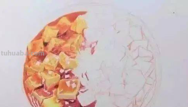 彩铅笔画画教程