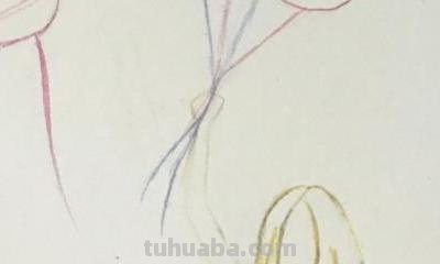 人物怎么画彩铅画图片 如何用彩铅画头发画出层次感？