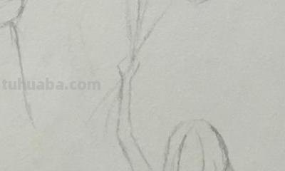 人物怎么画彩铅画图片 如何用彩铅画头发画出层次感？