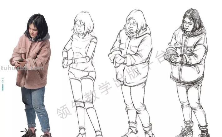 大黄靴速写 速写鞋子万能公式？