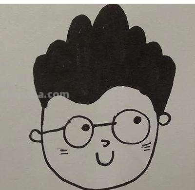 做什么简笔画 幼儿手工简笔画桃子画法？