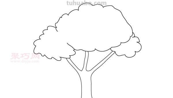 怎么树简笔画 大树简笔画如何画?