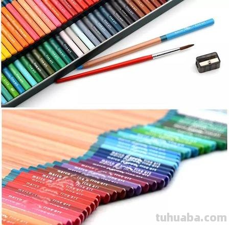 彩铅、水彩、色粉笔,这些绘画工具在他手里,居然能有……