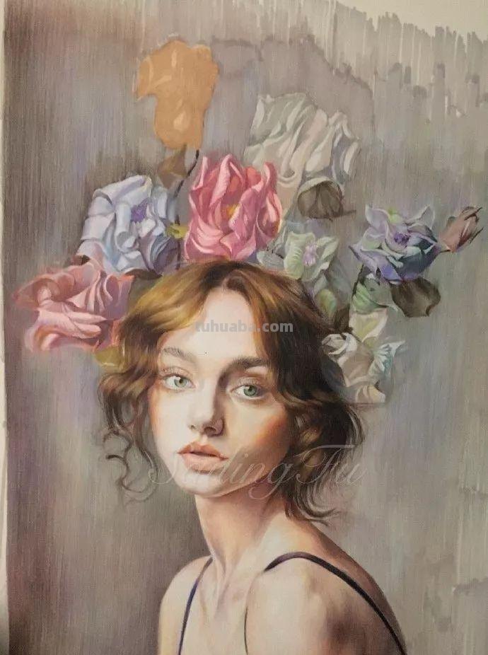 彩铅、水彩、色粉笔，这些绘画工具在他手里，居然能有……