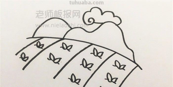 田怎么简笔画 简笔画之怎么画农田？