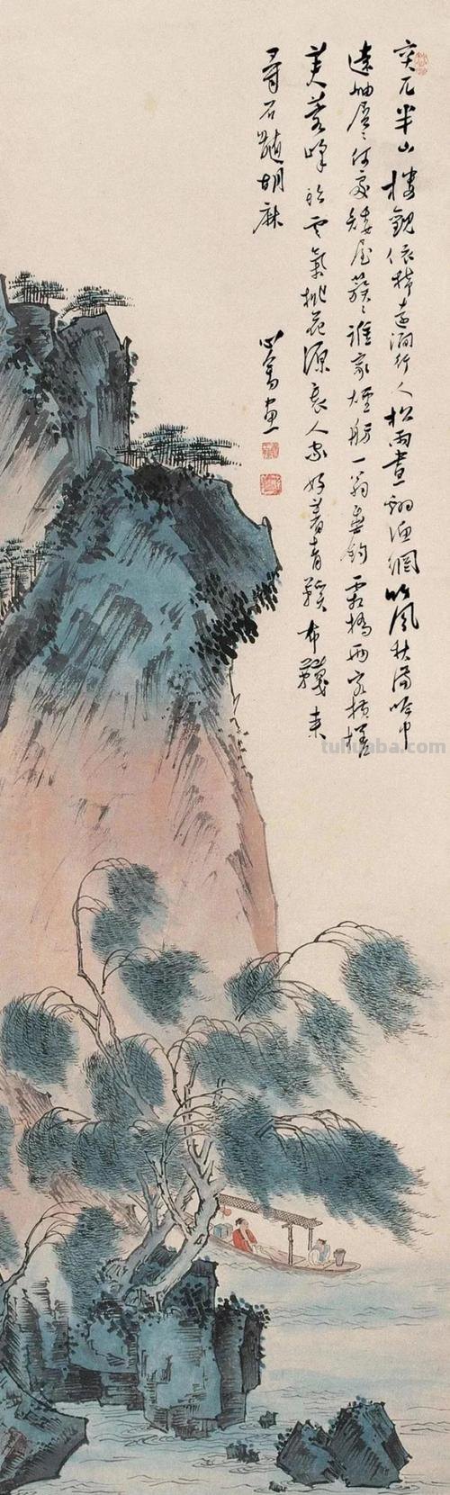 近现代著名画家傅儒(溥心畲)四十五幅经典绘画作品赏析