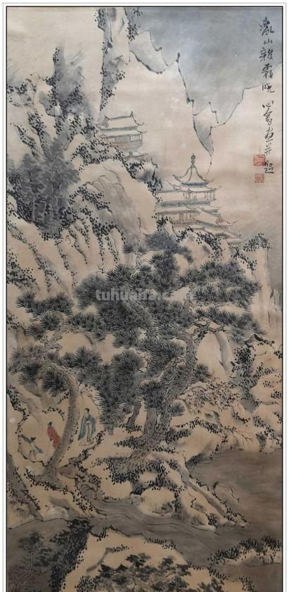 近现代著名画家傅儒（溥心畲）四十五幅经典绘画作品赏析