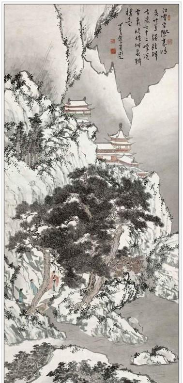 近现代著名画家傅儒（溥心畲）四十五幅经典绘画作品赏析