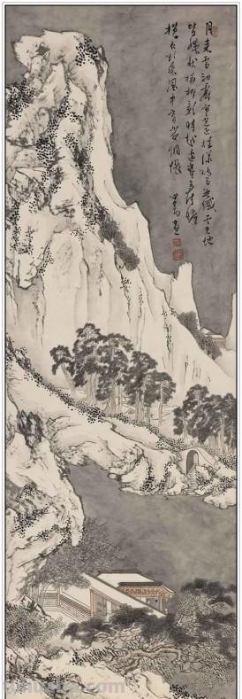 近现代著名画家傅儒（溥心畲）四十五幅经典绘画作品赏析