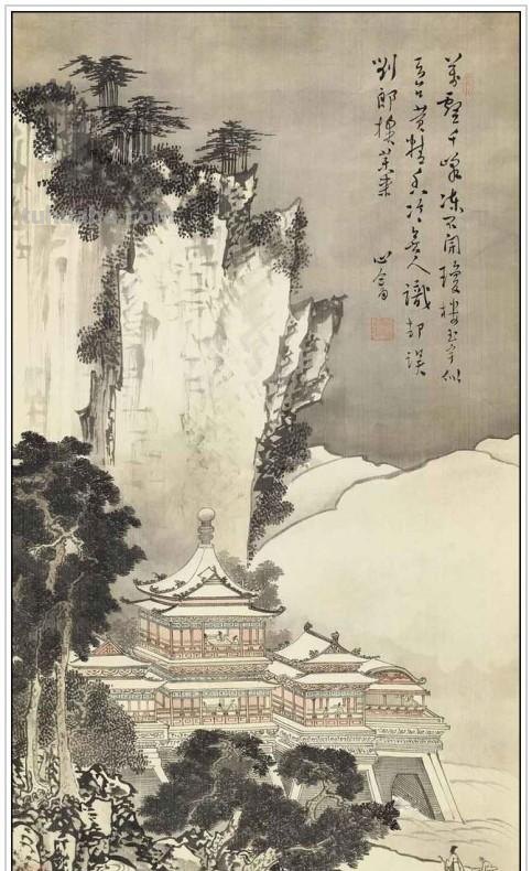近现代著名画家傅儒（溥心畲）四十五幅经典绘画作品赏析