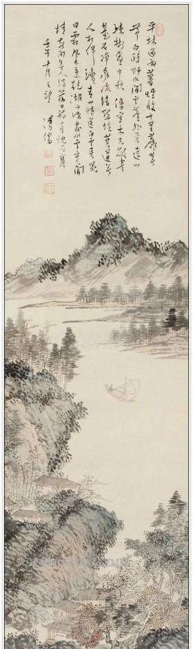 近现代著名画家傅儒（溥心畲）四十五幅经典绘画作品赏析