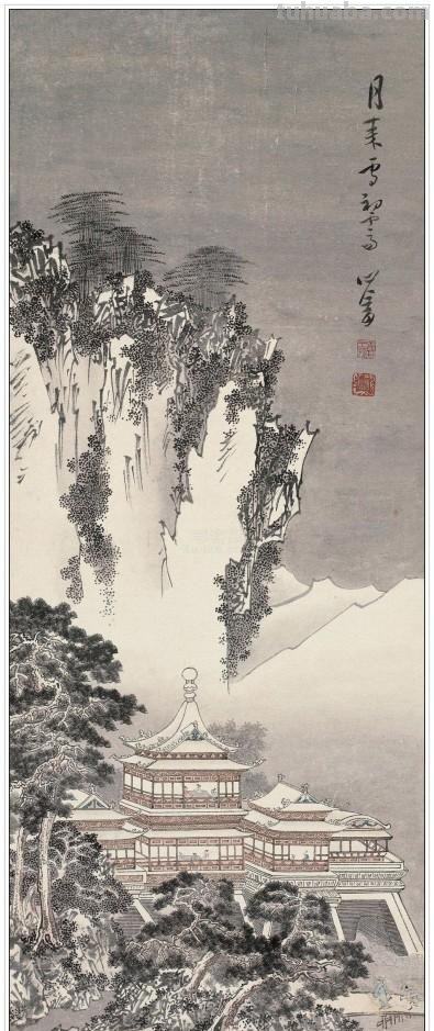 近现代著名画家傅儒（溥心畲）四十五幅经典绘画作品赏析