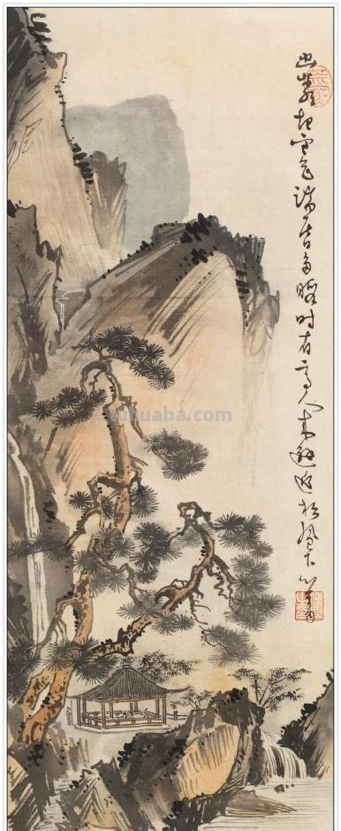 近现代著名画家傅儒（溥心畲）四十五幅经典绘画作品赏析