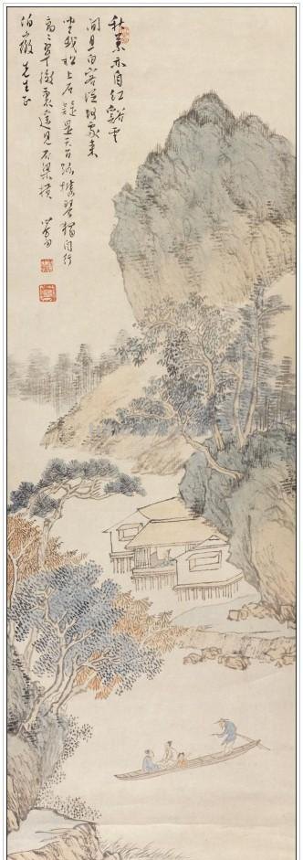 近现代著名画家傅儒（溥心畲）四十五幅经典绘画作品赏析