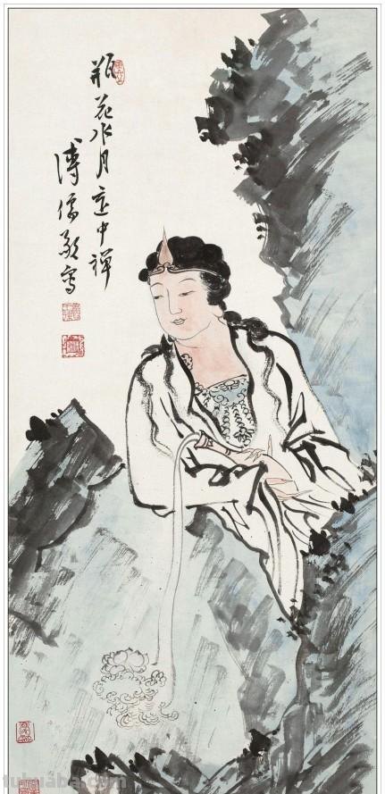 近现代著名画家傅儒（溥心畲）四十五幅经典绘画作品赏析