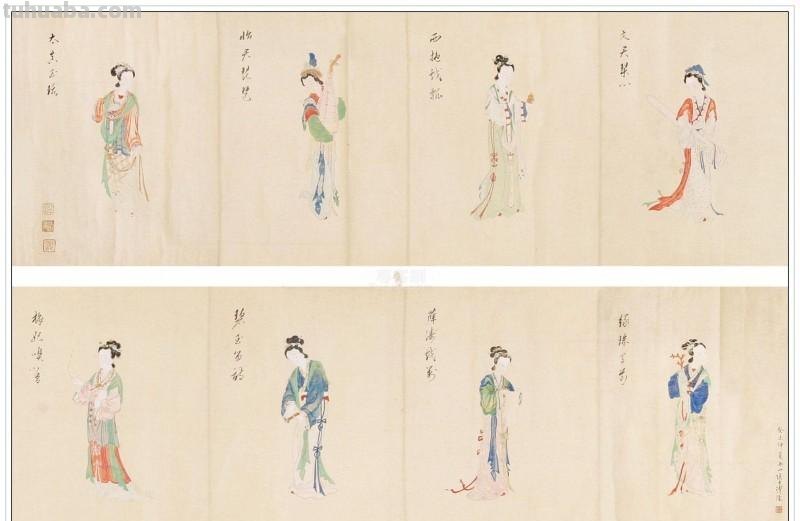近现代著名画家傅儒（溥心畲）四十五幅经典绘画作品赏析