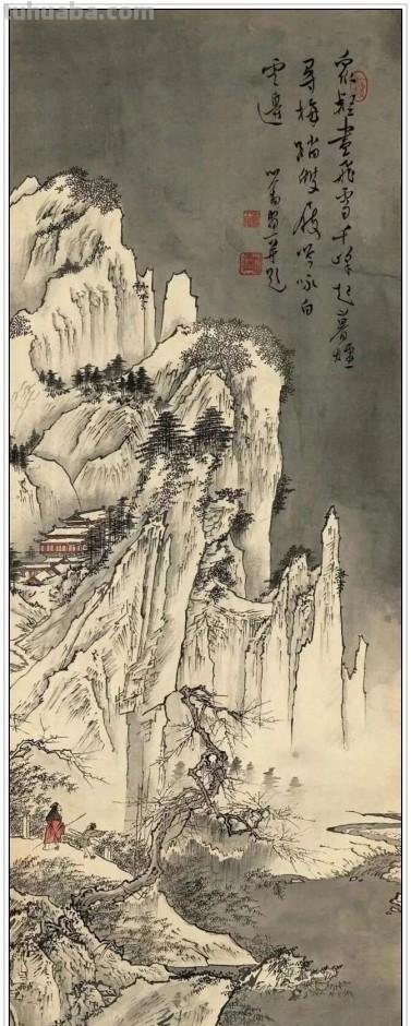 近现代著名画家傅儒（溥心畲）四十五幅经典绘画作品赏析