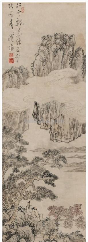 近现代著名画家傅儒（溥心畲）四十五幅经典绘画作品赏析