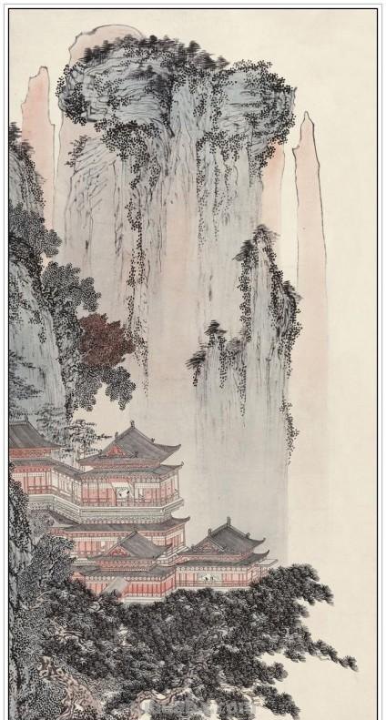 近现代著名画家傅儒（溥心畲）四十五幅经典绘画作品赏析