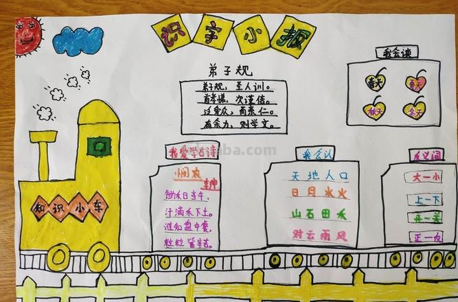 手抄报用字怎么写字 手抄报怎么写？