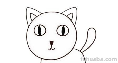 简笔画么么 简笔画—可爱的小猫怎么画？