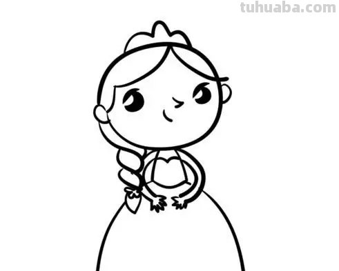 艾莎加冕彩铅怎么画 艾莎公主怎样画？