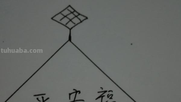 福怎么简笔画 兔子福字绘画简笔？