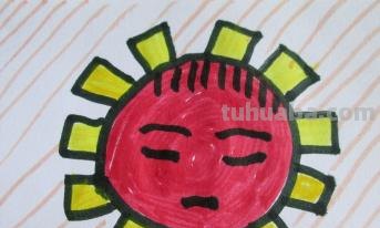 太阳怎么画思维导图图片 太阳的几种画法你知道吗？