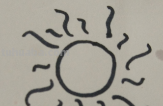 太阳怎么画思维导图图片 太阳的几种画法你知道吗？