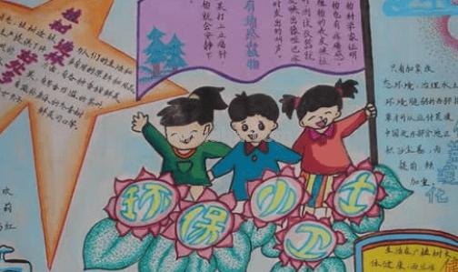 手抄报的么可以 手抄报可以不写字吗？