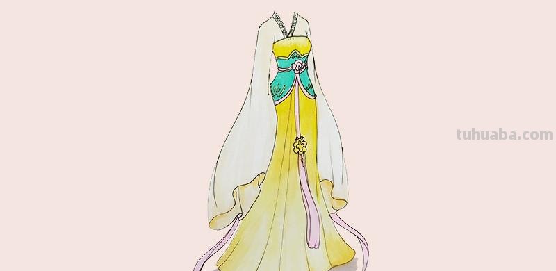 怎样画古装衣服 怎样画古装衣服简单又美丽