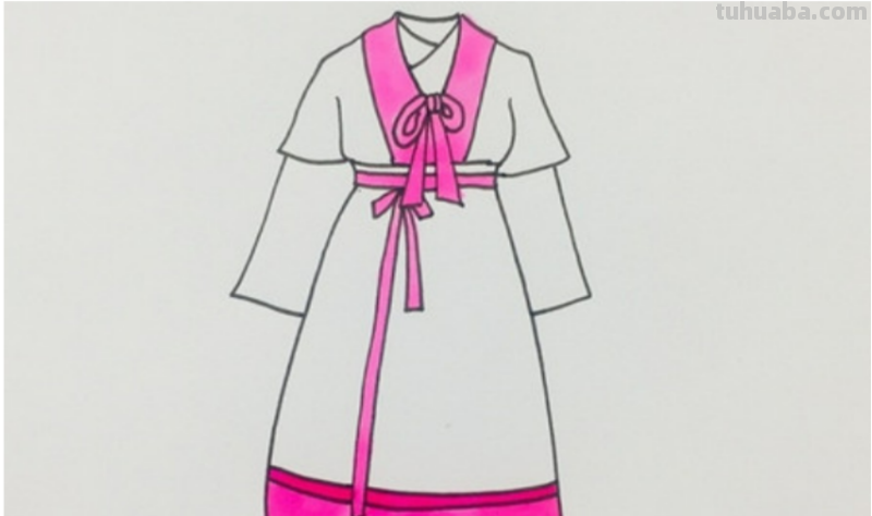 古代的衣服怎么画