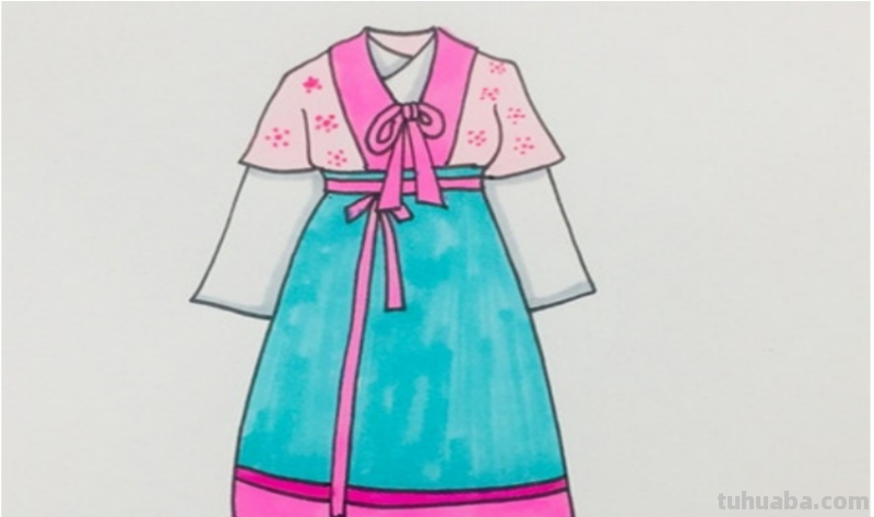 古代的衣服怎么画