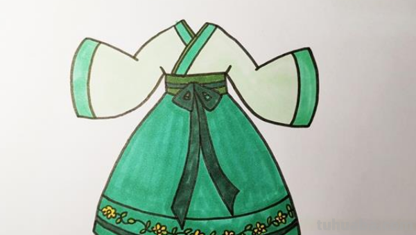 汉服怎么画