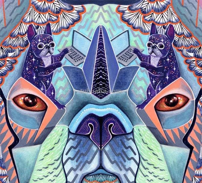 这么独特有创意的动物水彩画，你肯定没见过